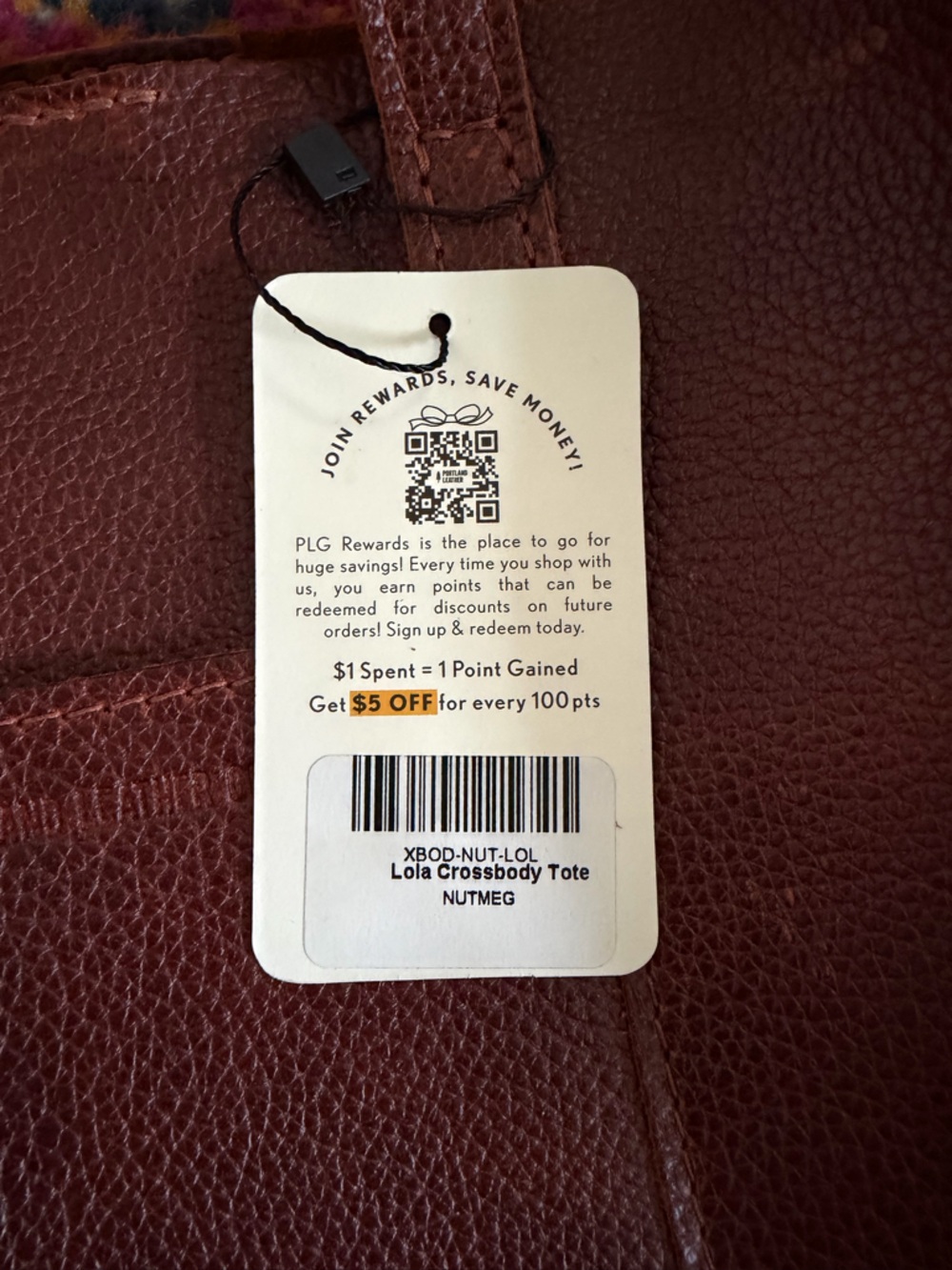 Portland Leather Lola Crossbody tote - Picture 2 of 5
